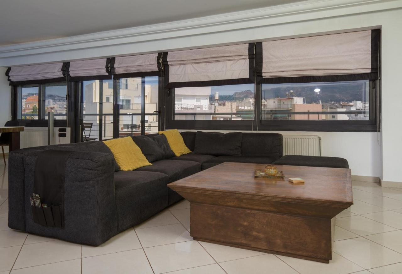 Spacious Modern Apartments With Great Rooftop View Athen Exterior foto