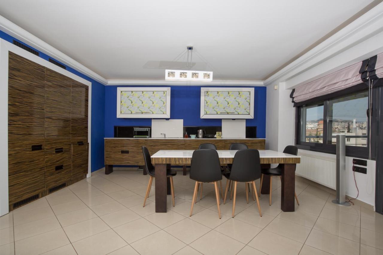 Spacious Modern Apartments With Great Rooftop View Athen Exterior foto