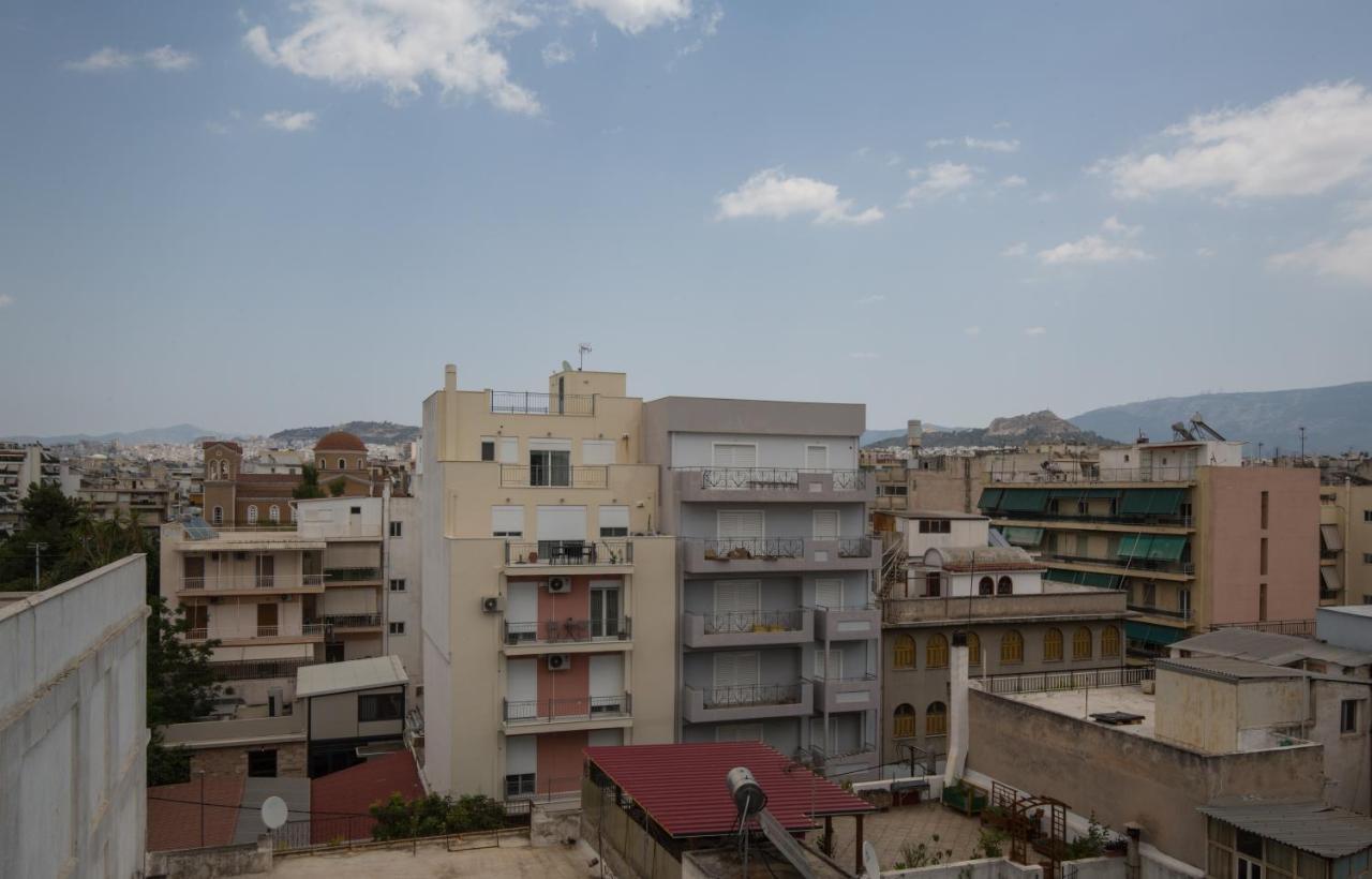 Spacious Modern Apartments With Great Rooftop View Athen Exterior foto