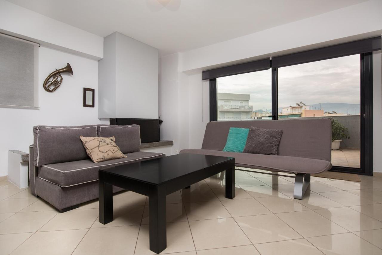 Spacious Modern Apartments With Great Rooftop View Athen Exterior foto